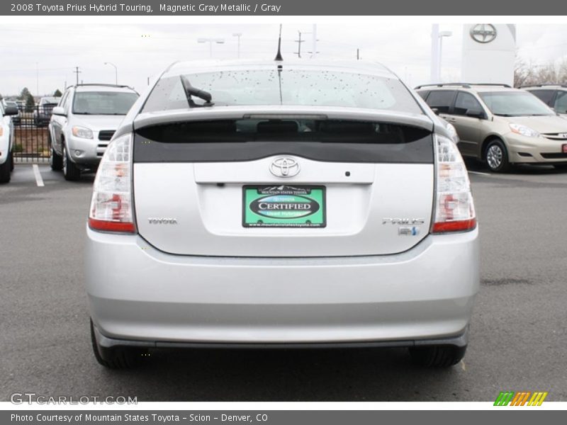 Magnetic Gray Metallic / Gray 2008 Toyota Prius Hybrid Touring