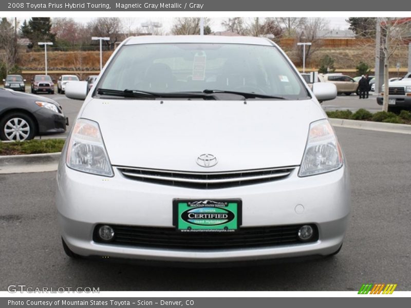 Magnetic Gray Metallic / Gray 2008 Toyota Prius Hybrid Touring