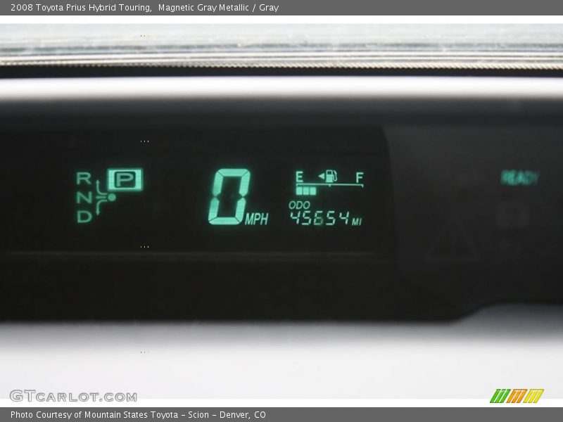 Magnetic Gray Metallic / Gray 2008 Toyota Prius Hybrid Touring