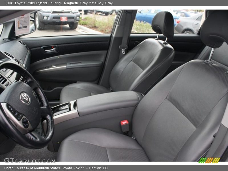  2008 Prius Hybrid Touring Gray Interior