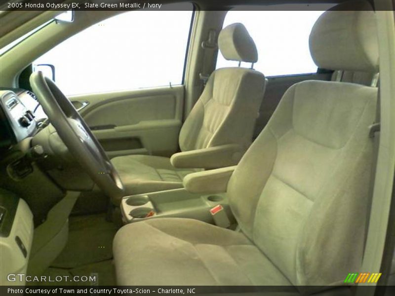 Slate Green Metallic / Ivory 2005 Honda Odyssey EX
