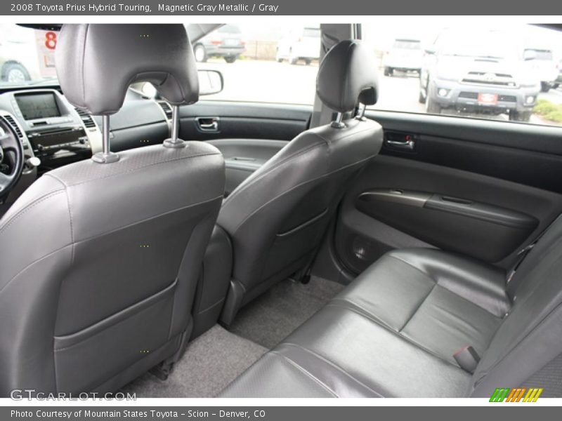  2008 Prius Hybrid Touring Gray Interior