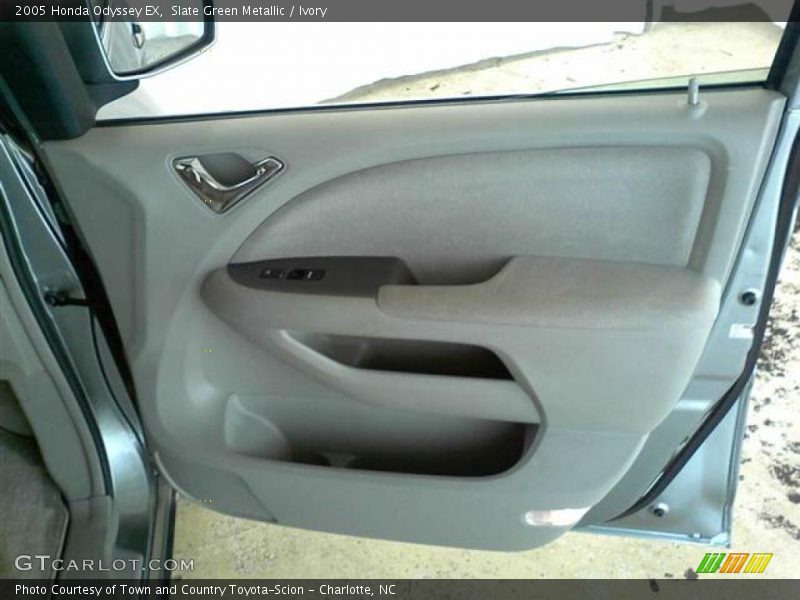 Slate Green Metallic / Ivory 2005 Honda Odyssey EX