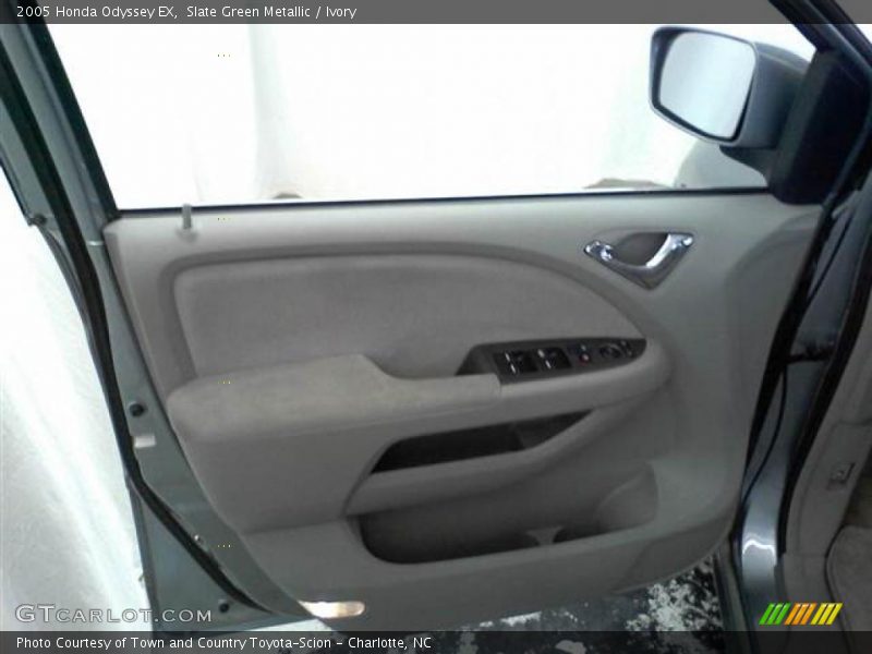 Slate Green Metallic / Ivory 2005 Honda Odyssey EX