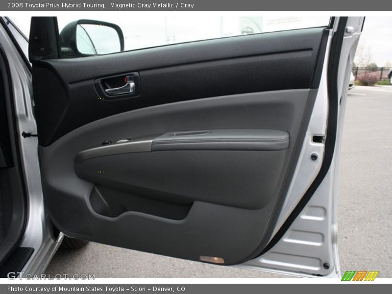 Magnetic Gray Metallic / Gray 2008 Toyota Prius Hybrid Touring