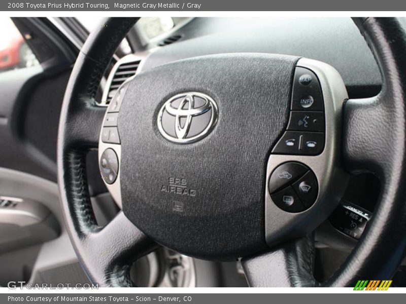 Magnetic Gray Metallic / Gray 2008 Toyota Prius Hybrid Touring