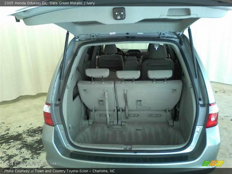Slate Green Metallic / Ivory 2005 Honda Odyssey EX
