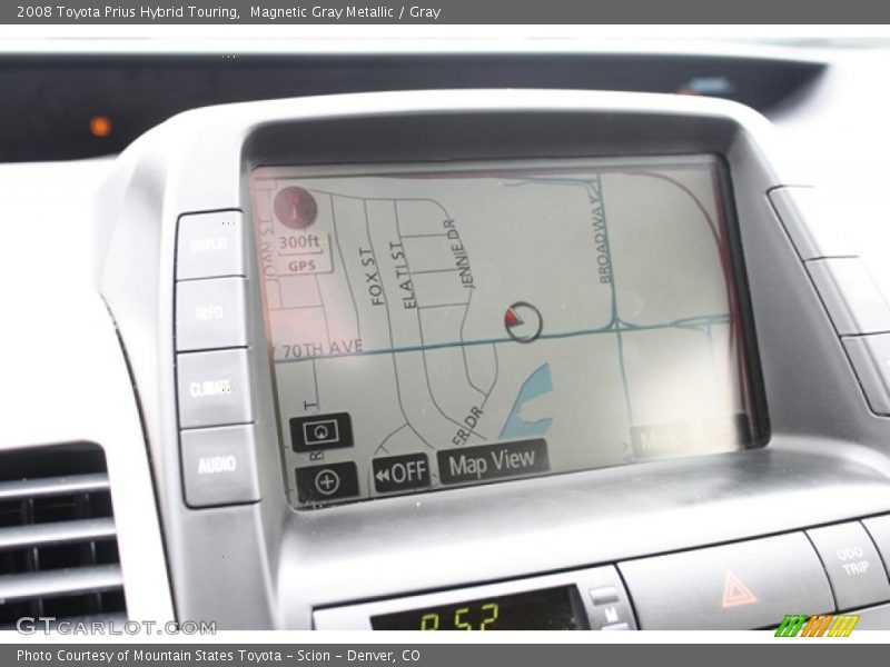 Navigation of 2008 Prius Hybrid Touring