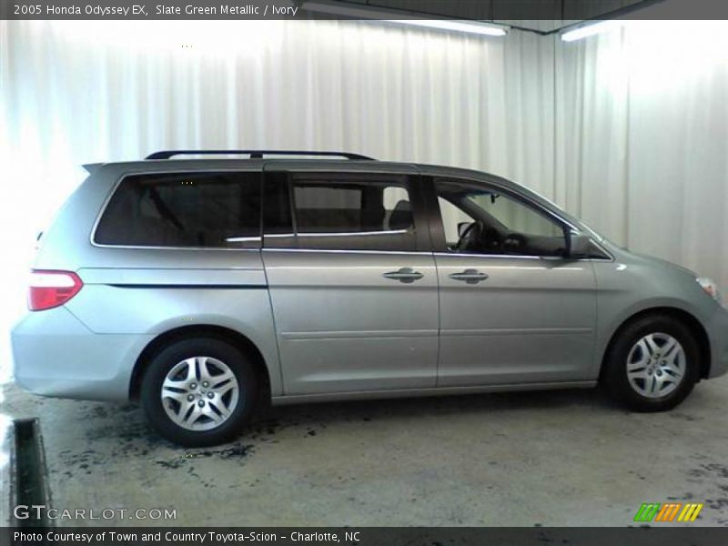 Slate Green Metallic / Ivory 2005 Honda Odyssey EX