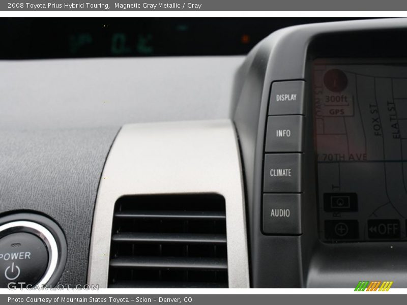 Magnetic Gray Metallic / Gray 2008 Toyota Prius Hybrid Touring