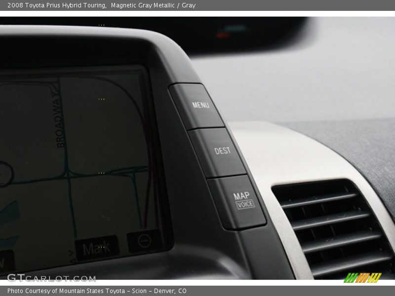 Magnetic Gray Metallic / Gray 2008 Toyota Prius Hybrid Touring