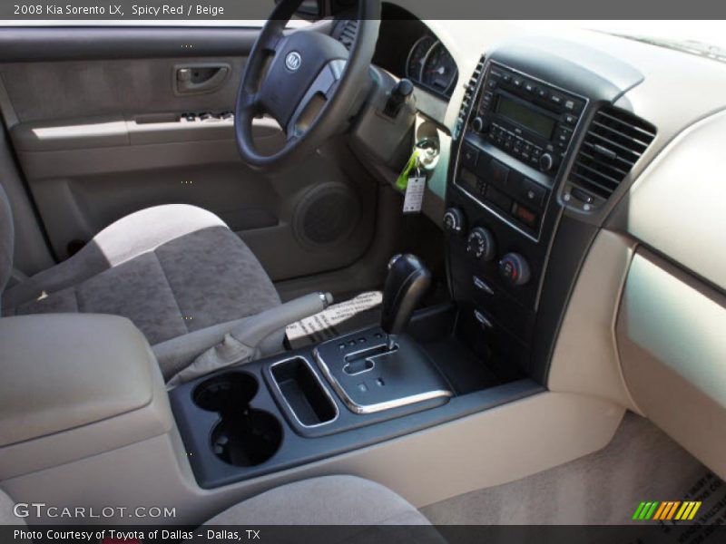  2008 Sorento LX Beige Interior
