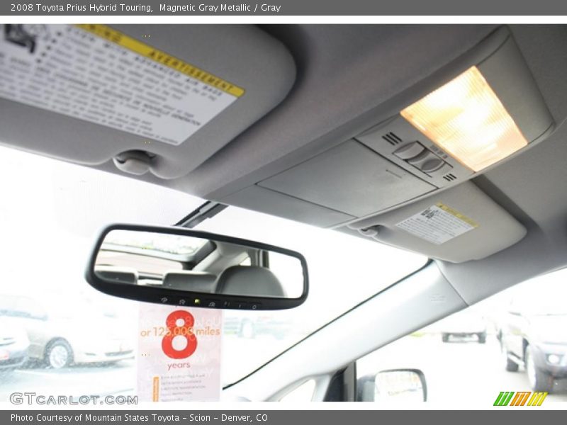 Magnetic Gray Metallic / Gray 2008 Toyota Prius Hybrid Touring