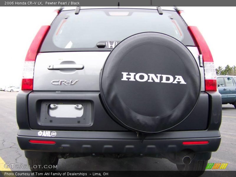 Pewter Pearl / Black 2006 Honda CR-V LX