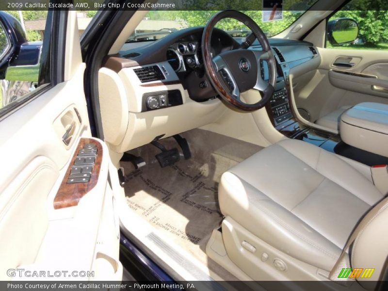  2009 Escalade AWD Cocoa/Cashmere Interior