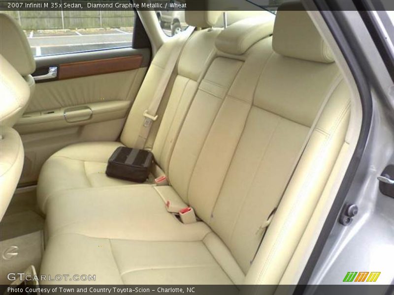 Diamond Graphite Metallic / Wheat 2007 Infiniti M 35x Sedan
