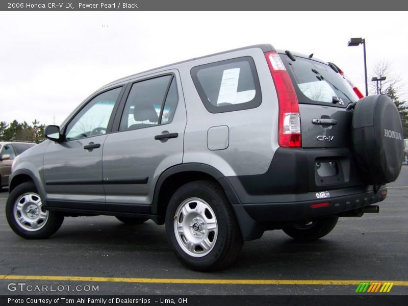 Pewter Pearl / Black 2006 Honda CR-V LX