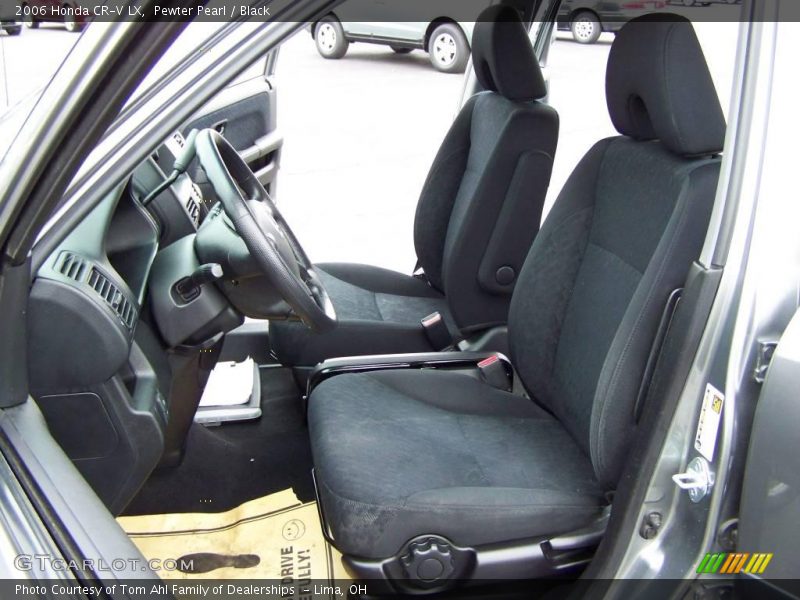 Pewter Pearl / Black 2006 Honda CR-V LX