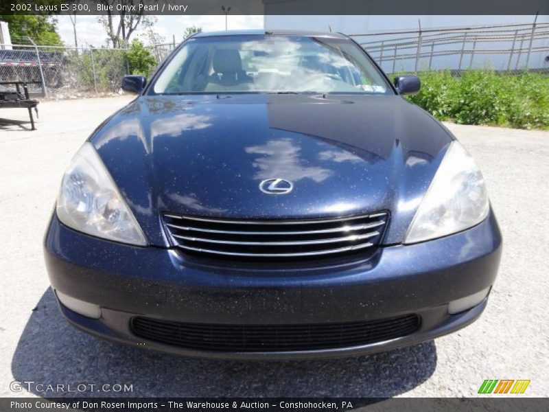 Blue Onyx Pearl / Ivory 2002 Lexus ES 300
