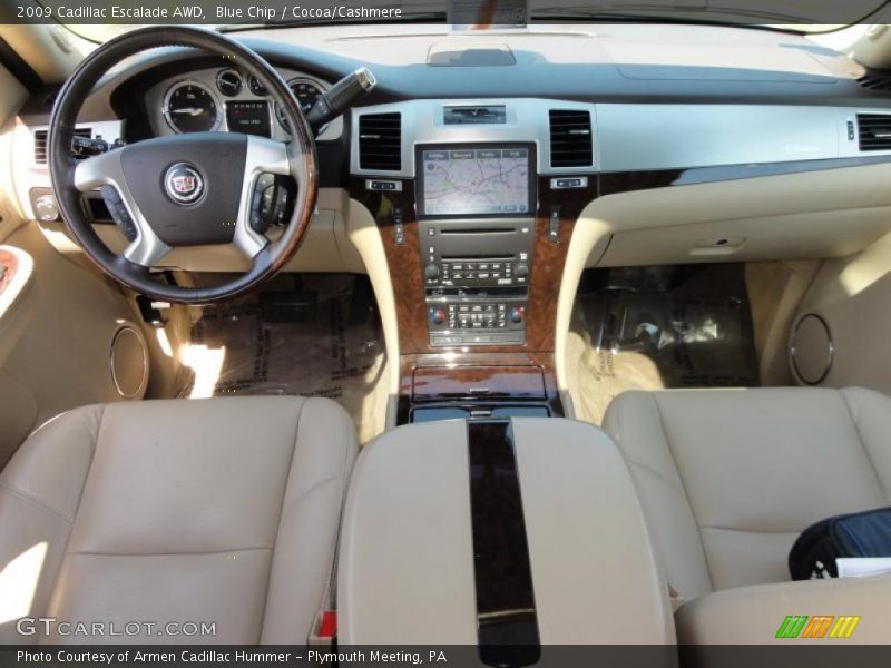 Dashboard of 2009 Escalade AWD