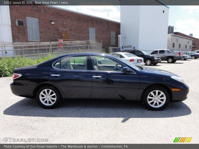 Blue Onyx Pearl / Ivory 2002 Lexus ES 300