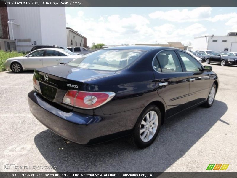 Blue Onyx Pearl / Ivory 2002 Lexus ES 300