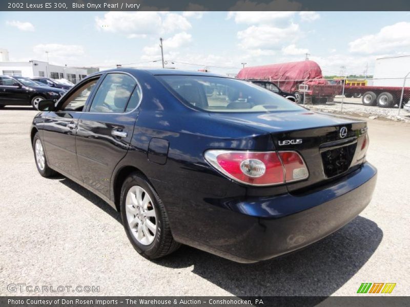 Blue Onyx Pearl / Ivory 2002 Lexus ES 300