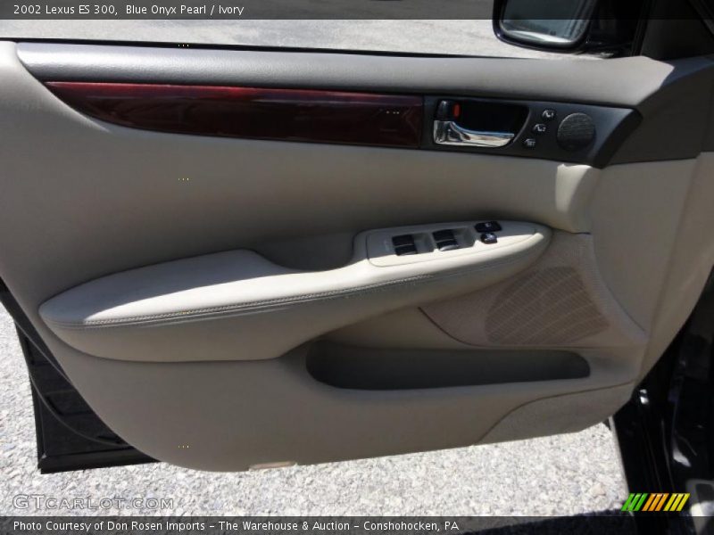 Blue Onyx Pearl / Ivory 2002 Lexus ES 300