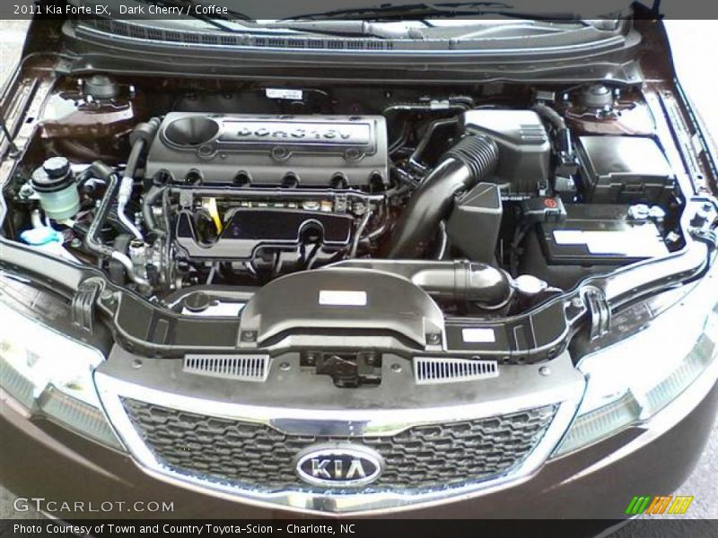  2011 Forte EX Engine - 2.0 Liter DOHC 16-Valve CVVT 4 Cylinder