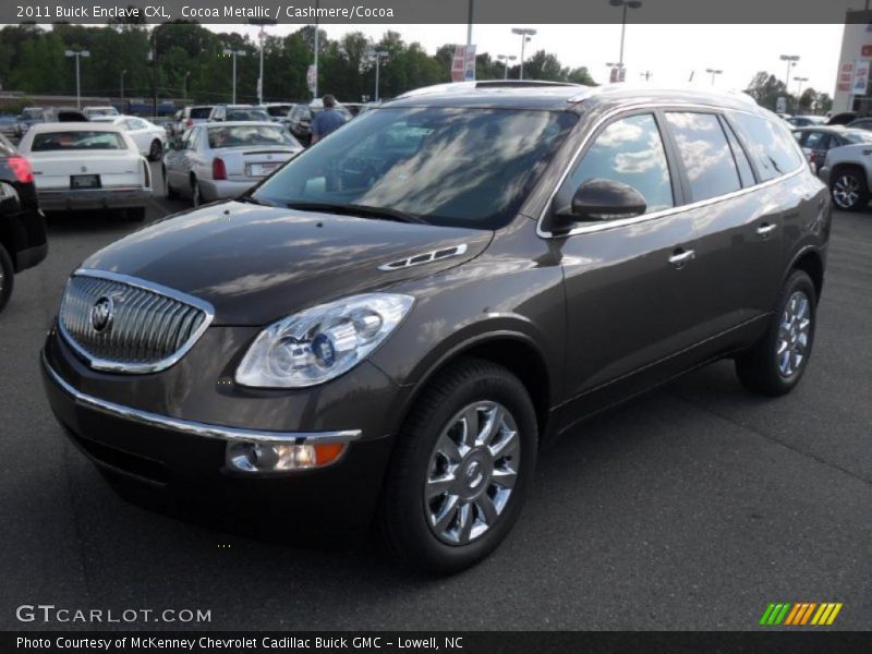 Cocoa Metallic / Cashmere/Cocoa 2011 Buick Enclave CXL