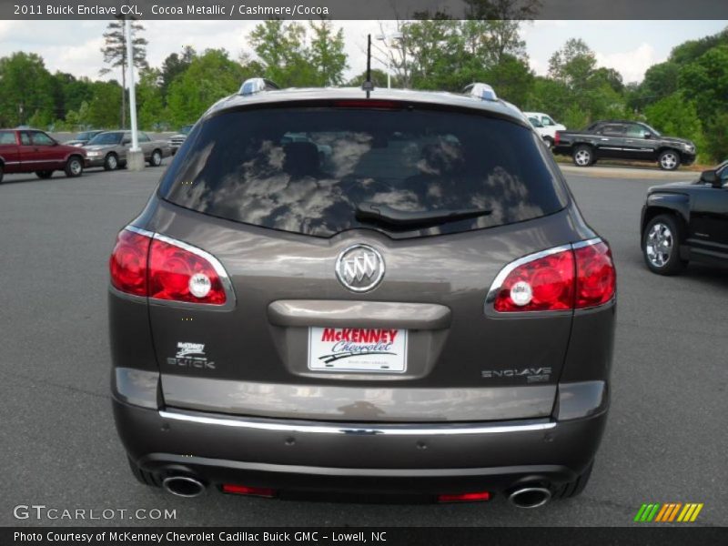 Cocoa Metallic / Cashmere/Cocoa 2011 Buick Enclave CXL