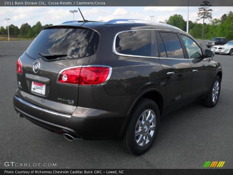 Cocoa Metallic / Cashmere/Cocoa 2011 Buick Enclave CXL