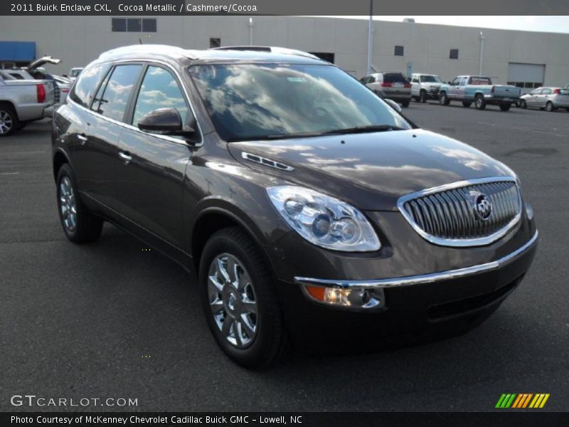 Cocoa Metallic / Cashmere/Cocoa 2011 Buick Enclave CXL
