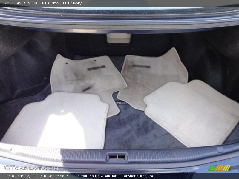 Blue Onyx Pearl / Ivory 2002 Lexus ES 300