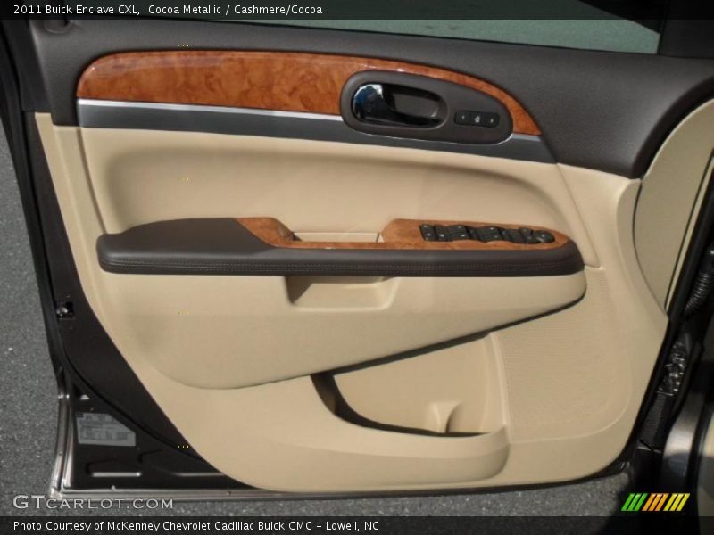 Cocoa Metallic / Cashmere/Cocoa 2011 Buick Enclave CXL
