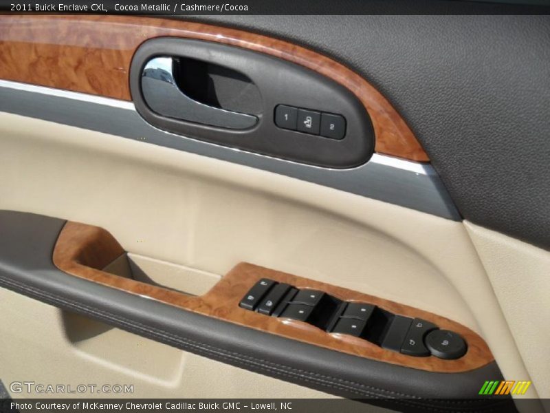 Cocoa Metallic / Cashmere/Cocoa 2011 Buick Enclave CXL