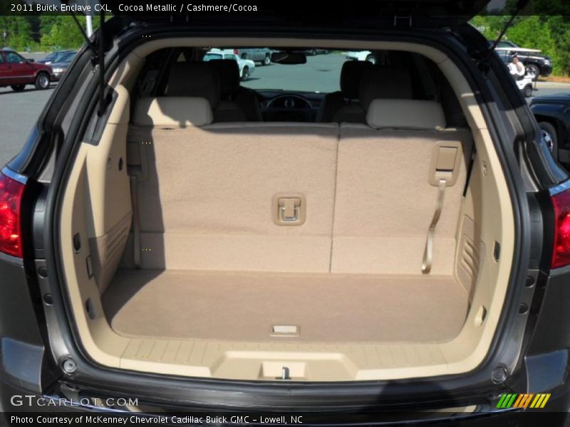 Cocoa Metallic / Cashmere/Cocoa 2011 Buick Enclave CXL