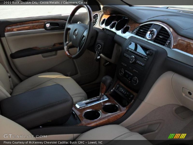 Cocoa Metallic / Cashmere/Cocoa 2011 Buick Enclave CXL