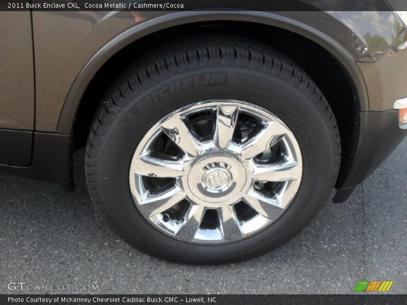 Cocoa Metallic / Cashmere/Cocoa 2011 Buick Enclave CXL
