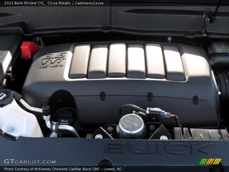 Cocoa Metallic / Cashmere/Cocoa 2011 Buick Enclave CXL