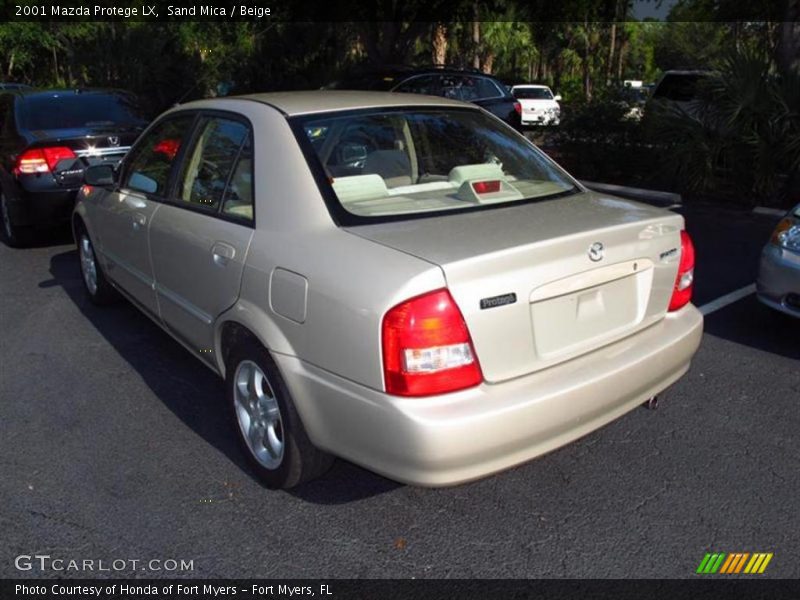 Sand Mica / Beige 2001 Mazda Protege LX
