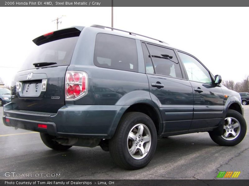 Steel Blue Metallic / Gray 2006 Honda Pilot EX 4WD