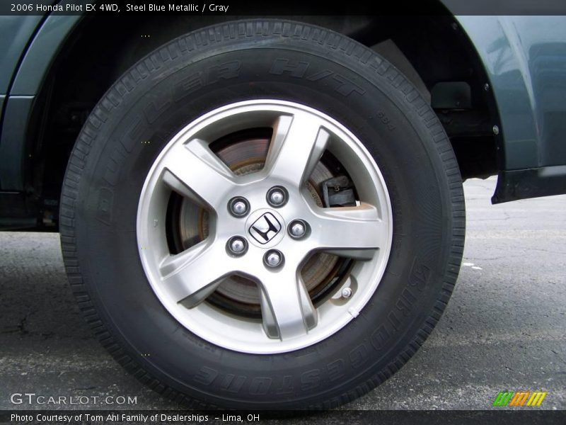Steel Blue Metallic / Gray 2006 Honda Pilot EX 4WD