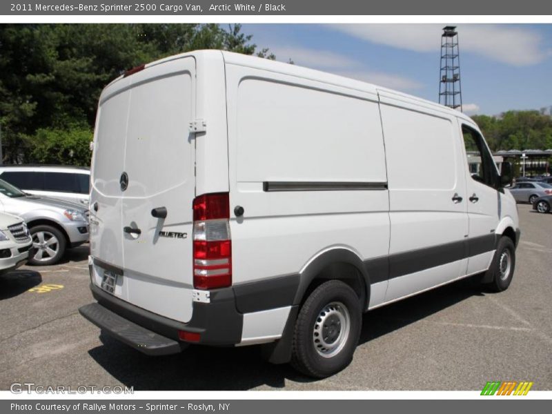 Arctic White / Black 2011 Mercedes-Benz Sprinter 2500 Cargo Van