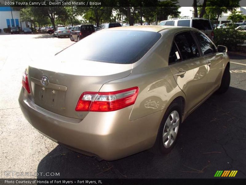 Desert Sand Metallic / Bisque 2009 Toyota Camry LE