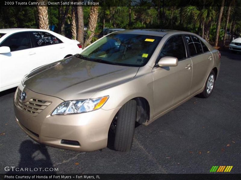 Desert Sand Metallic / Bisque 2009 Toyota Camry LE