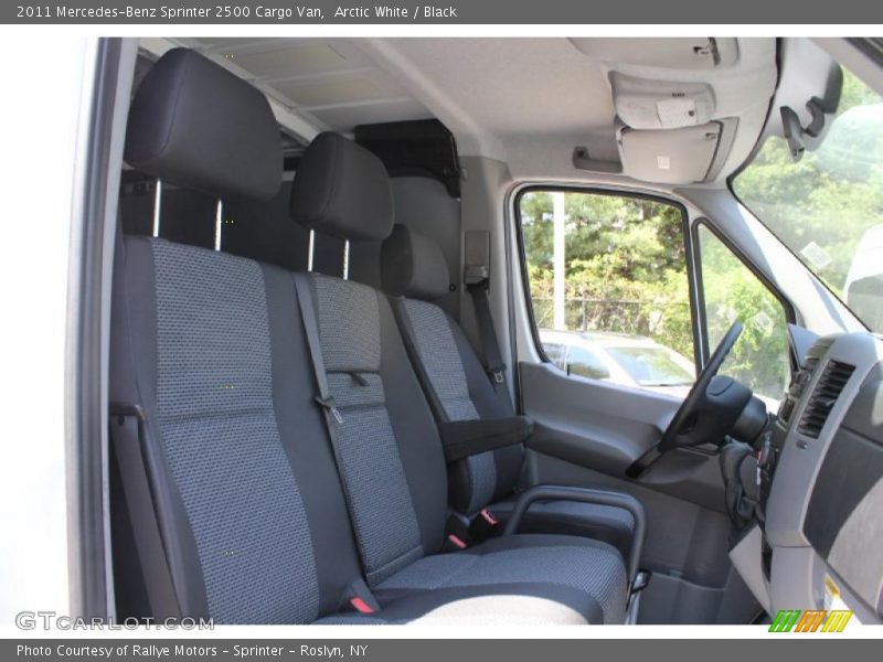  2011 Sprinter 2500 Cargo Van Black Interior