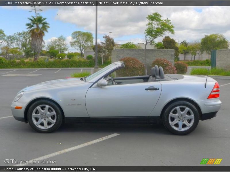  2000 SLK 230 Kompressor Roadster Brilliant Silver Metallic