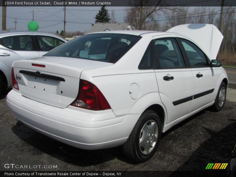 Cloud 9 White / Medium Graphite 2004 Ford Focus LX Sedan