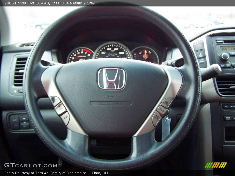 Steel Blue Metallic / Gray 2006 Honda Pilot EX 4WD